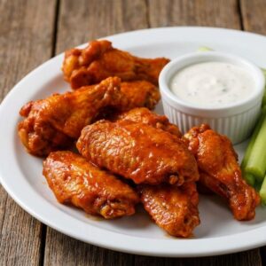 medium heat buffalo wings