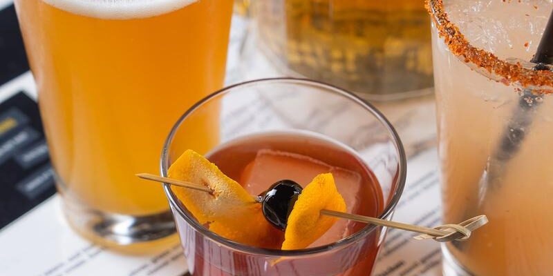 beer and cocktails